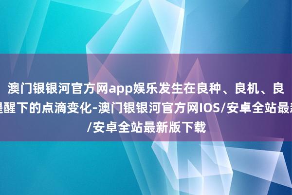 澳门银银河官方网app娱乐发生在良种、良机、良法交融提醒下的点滴变化-澳门银银河官方网IOS/安卓全站最新版下载